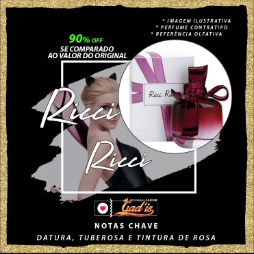 Perfume Similar Gadis 500 Inspirado em Ricci Ricci Contratipo